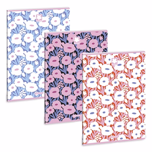 Füzet sima ARS UNA A/4 40 lapos Extra kapcsos Bloomie