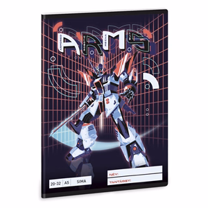 Füzet sima ARS UNA A/5 32 lapos 20-32 A.R.M.S.