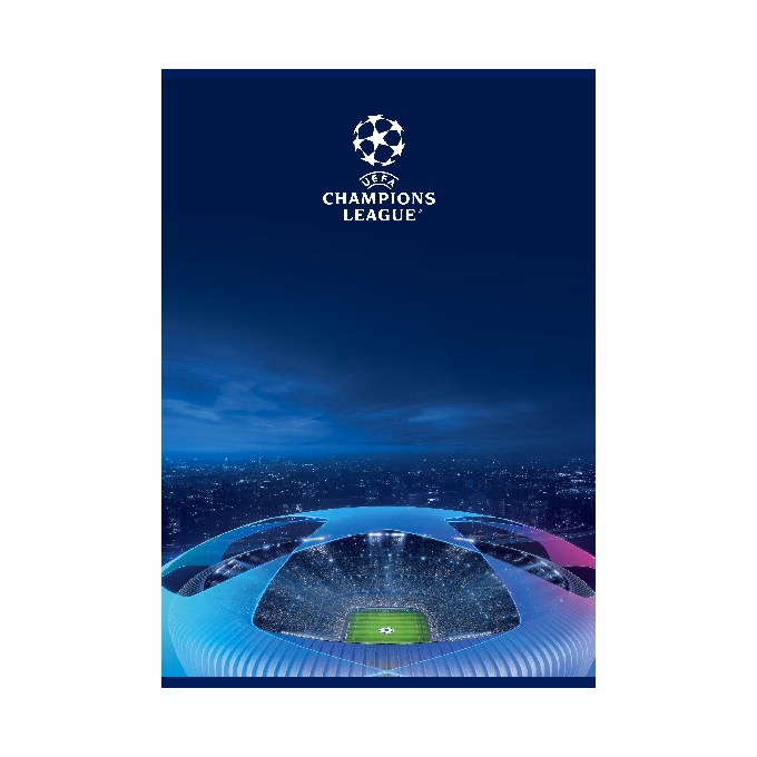 Füzet sima CHAMPIONS LEAGUE A/4 54 lapos