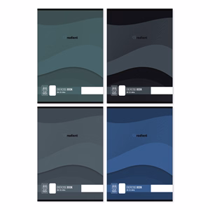Füzet sima Gradient A/4 80-32 vegyes minták