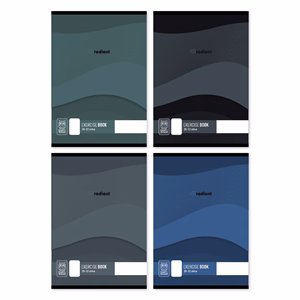 Füzet sima Gradient A/5 20-32 vegyes minták