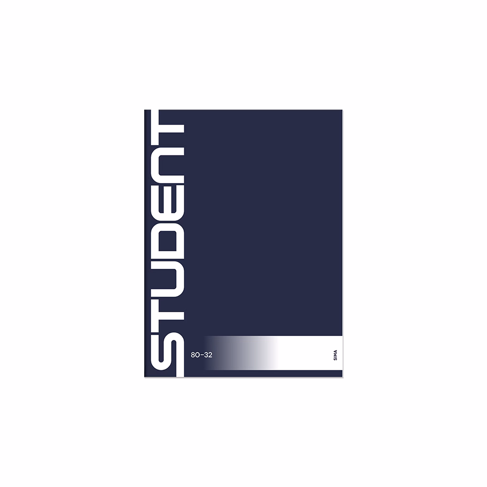 Füzet sima ICO Student A/4 32 lapos 80-32