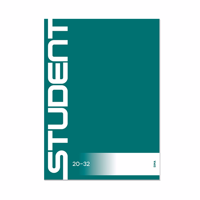 Füzet sima ICO Student A/5 32 lapos 20-32