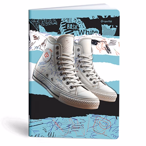 Füzet sima LIPAMILL A/4 40 lapos Sneaker