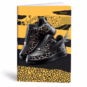 Füzet sima LIPAMILL A/4 40 lapos Sneaker