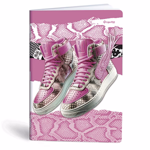 Füzet sima LIPAMILL A/4 40 lapos Sneaker