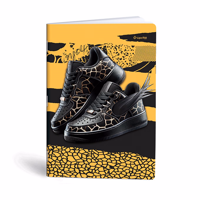 Füzet sima LIPAMILL A/4 40 lapos Sneaker