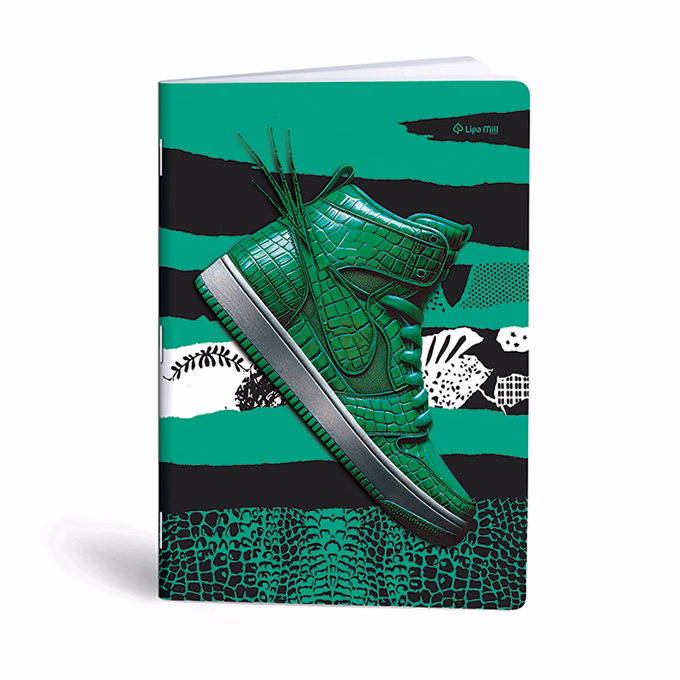 Füzet sima LIPAMILL A/4 40 lapos Sneaker