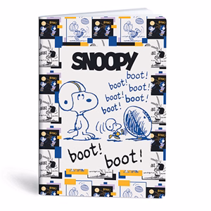 Füzet sima LIPAMILL A/4 40 lapos Snoopy