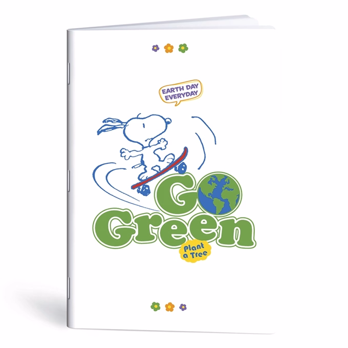 Füzet sima LIPAMILL A/4 40 lapos Snoopy