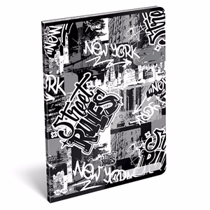 Füzet sima LIZZYSULI A/4 32 lapos 80-32 Street Rules