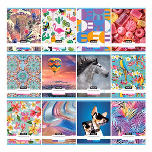 Füzet sima NEBULO A/4 32 lapos 80-32 L-Design 12 db/csomag