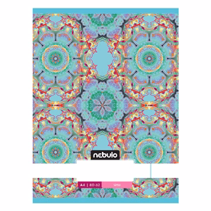 Füzet sima NEBULO A/4 32 lapos 80-32 L-Design 12 db/csomag