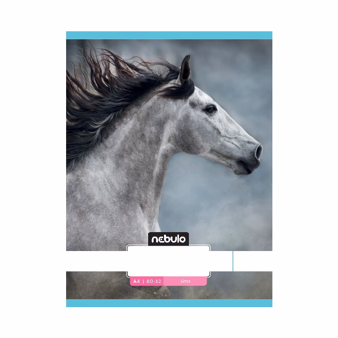 Füzet sima NEBULO A/4 32 lapos 80-32 L-Design 12 db/csomag