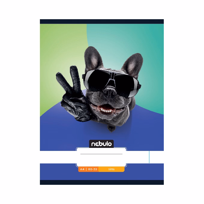 Füzet sima NEBULO A/4 32 lapos 80-32 Xtreme 12 db/csomag