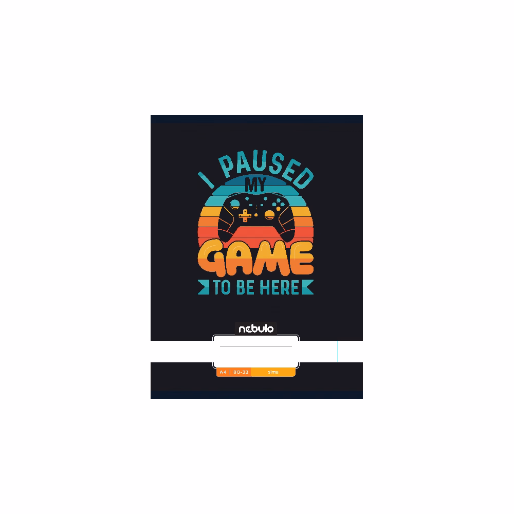 Füzet sima NEBULO A/4 32 lapos 80-32 Xtreme 12 db/csomag