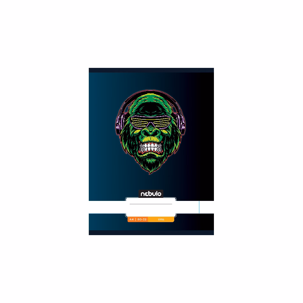 Füzet sima NEBULO A/4 32 lapos 80-32 Xtreme 12 db/csomag