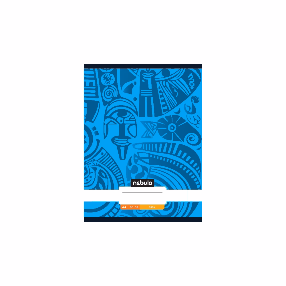 Füzet sima NEBULO A/4 32 lapos 80-32 Xtreme 12 db/csomag