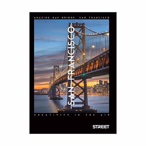 Füzet sima STREET A/4 50 lapos Bridges Füzet sima STREET A/4 50 lapos Bridges