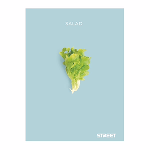 Füzet sima STREET A/4 54 lapos Fresh
