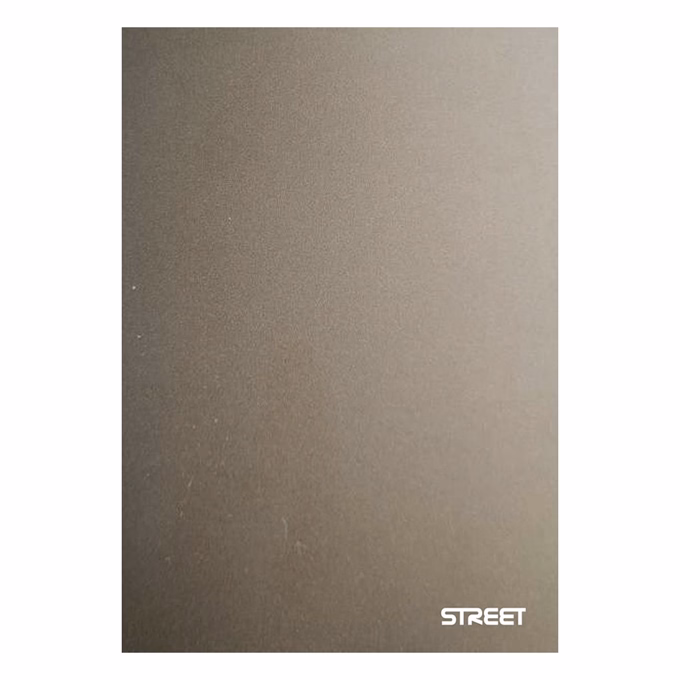 Füzet sima STREET A/4 42 lapos Metalic