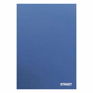 Füzet sima STREET A/4 42 lapos Metalic
