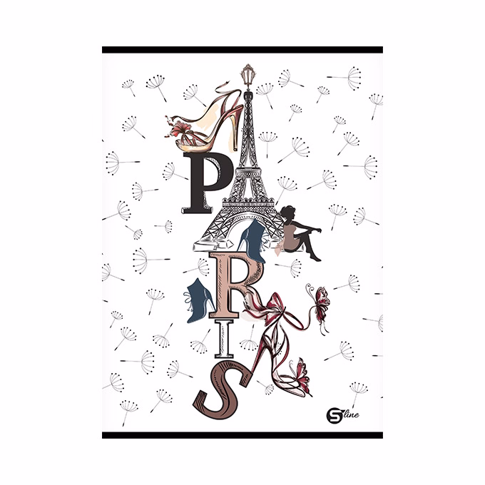 Füzet sima STREET A/4 52 lapos S-Line1