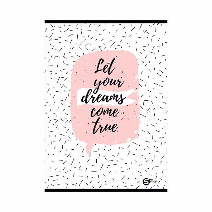 Füzet sima STREET A/4 52 lapos S-Line1