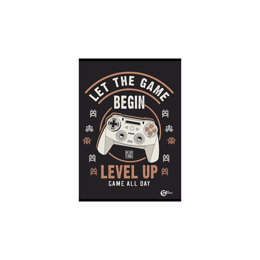 Füzet sima STREET A/4 52 lapos S-Line1