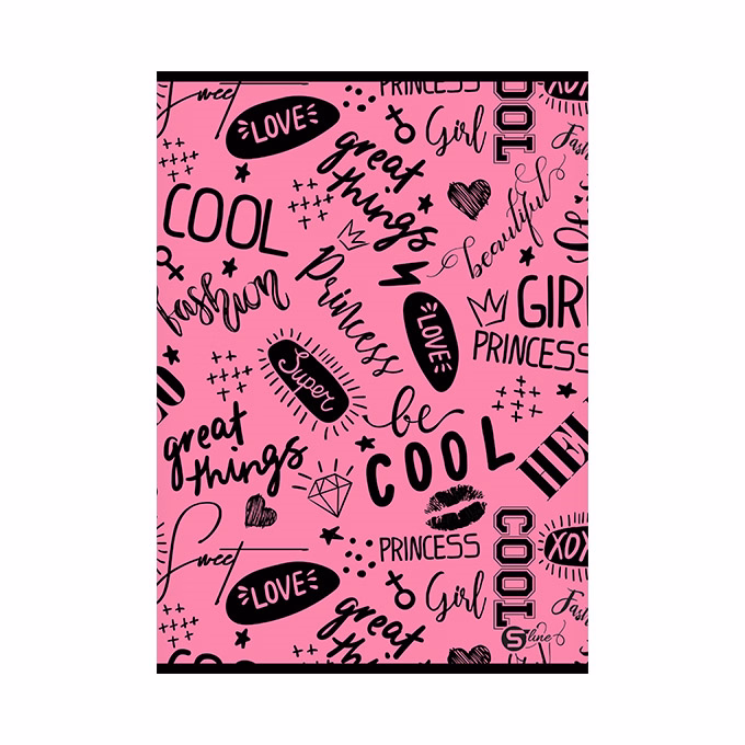 Füzet sima STREET A/4 52 lapos S-Line2