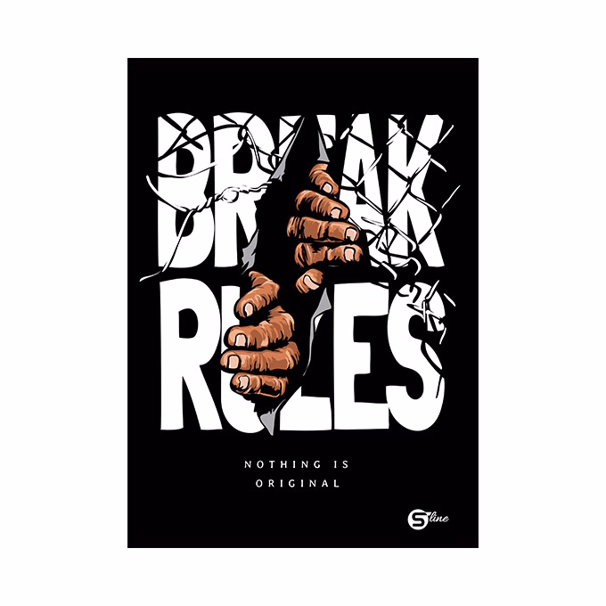 Füzet sima STREET A/4 52 lapos S-Line2