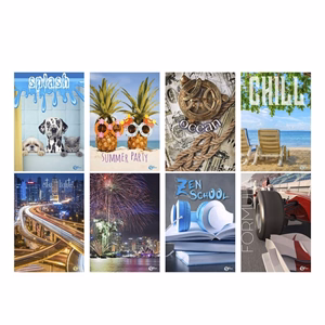 Füzet sima STREET A/4 52 lapos S-Line2