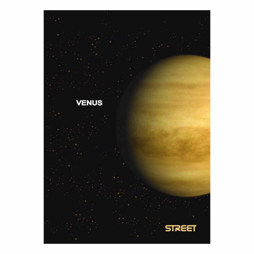 Füzet sima STREET A/4 54 lapos Planets