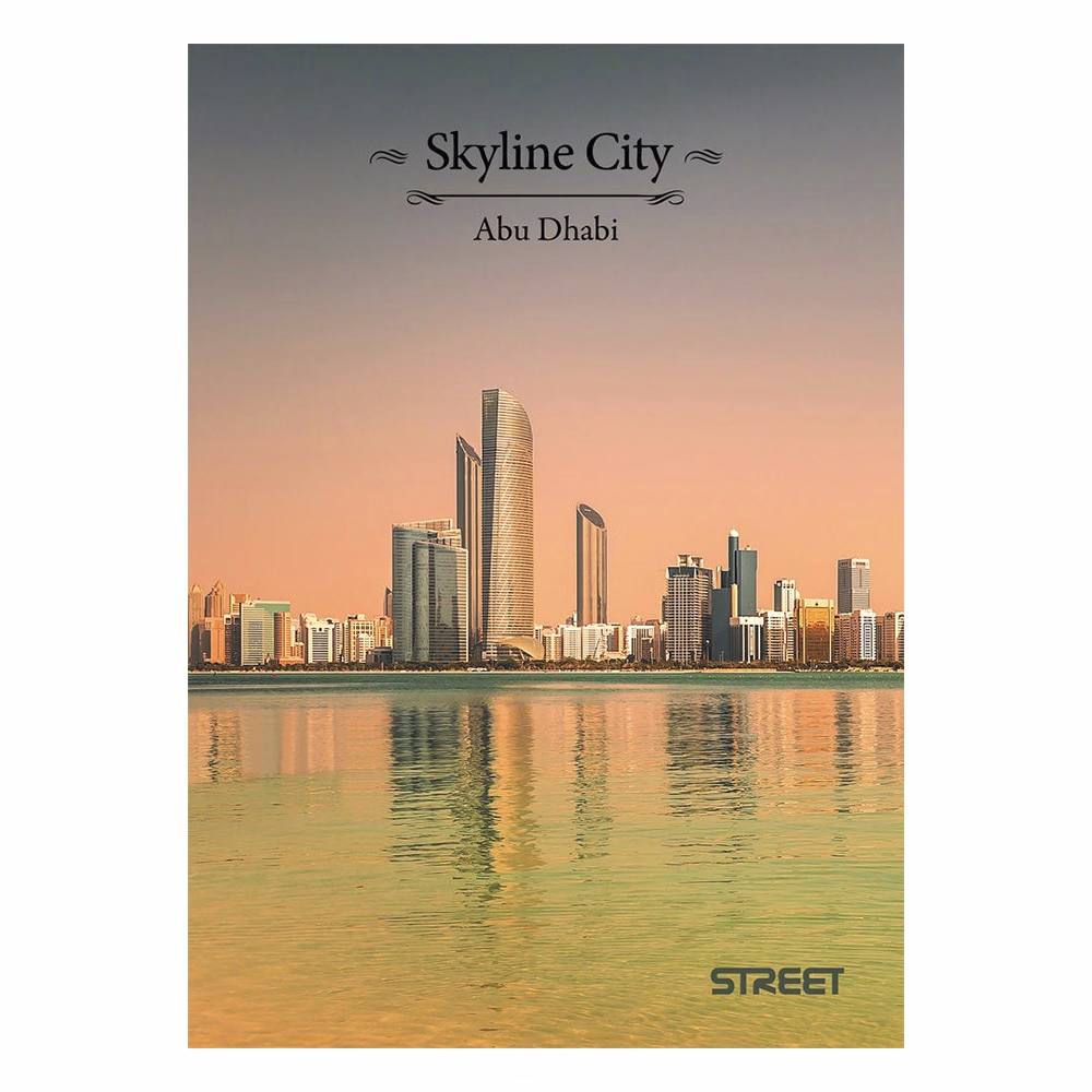 Füzet sima STREET A/4 54 lapos Skyline