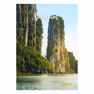 Füzet sima STREET A/4 54 lapos Travel