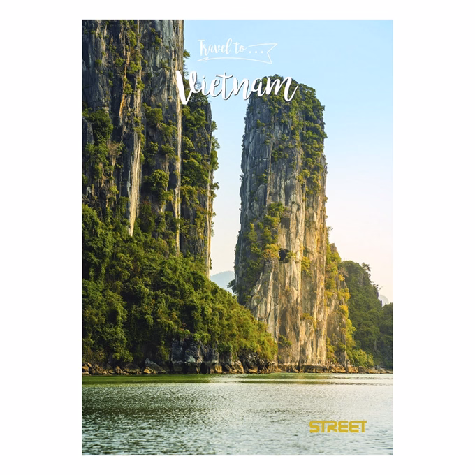 Füzet sima STREET A/4 54 lapos Travel