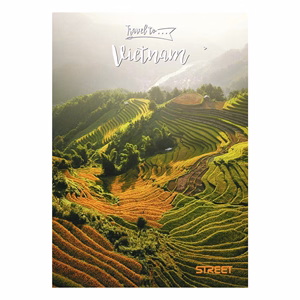 Füzet sima STREET A/4 54 lapos Travel