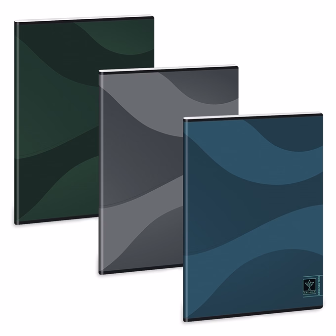 Füzet vonalas ARS UNA A/4 40 lapos Extra kapcsos Tone