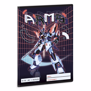 Füzet vonalas ARS UNA A/5 32 lapos 16-32 2.osztályos A.R.M.S.