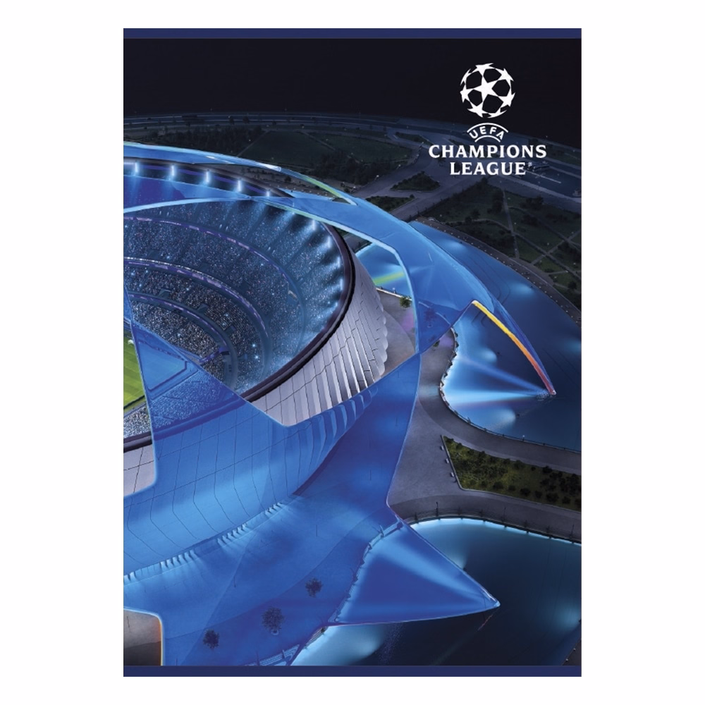 Füzet vonalas CHAMPIONS LEAGUE A/4 54 lapos margóval