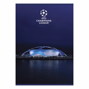 Füzet vonalas CHAMPIONS LEAGUE A/4 54 lapos margóval