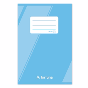 Füzet vonalas FORTUNA Basic A/5 32 lapos 16-32 2.osztályos