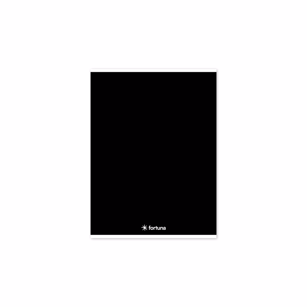Füzet vonalas FORTUNA Monocolor A/4 32 lapos 81-32 fekete