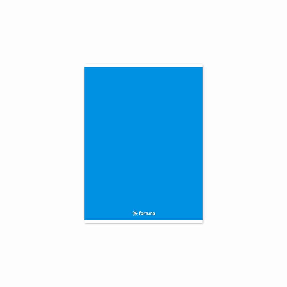 Füzet vonalas FORTUNA Monocolor A/4 32 lapos 81-32 kék