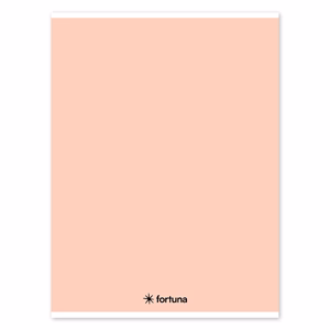 Füzet vonalas FORTUNA Monocolor A/4 32 lapos 81-32 pasztell barack