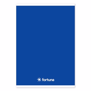 Füzet vonalas FORTUNA Monocolor A/5 32 lapos 21-32 4-8.osztályos sötétkék