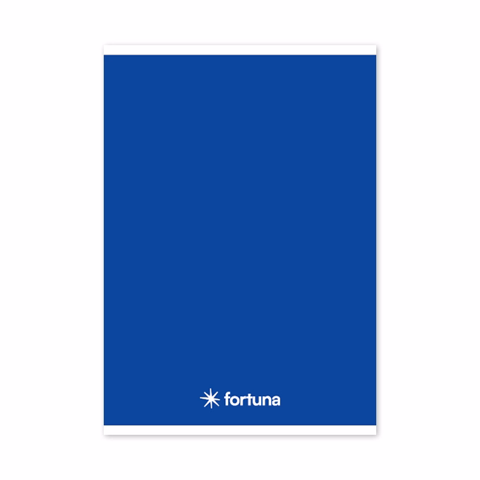 Füzet vonalas FORTUNA Monocolor A/5 32 lapos 21-32 4-8.osztályos sötétkék