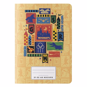 Füzet vonalas HARRY POTTER A/5 21-32 4-8.osztályos