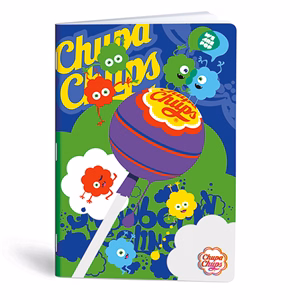 Füzet vonalas LIPAMILL A/4 40 lapos Chupa Chups