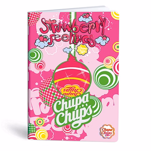 Füzet vonalas LIPAMILL A/4 40 lapos Chupa Chups